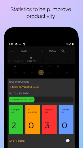 Capturas de pantalla de OrganizeMe: ADHD BulletJournal