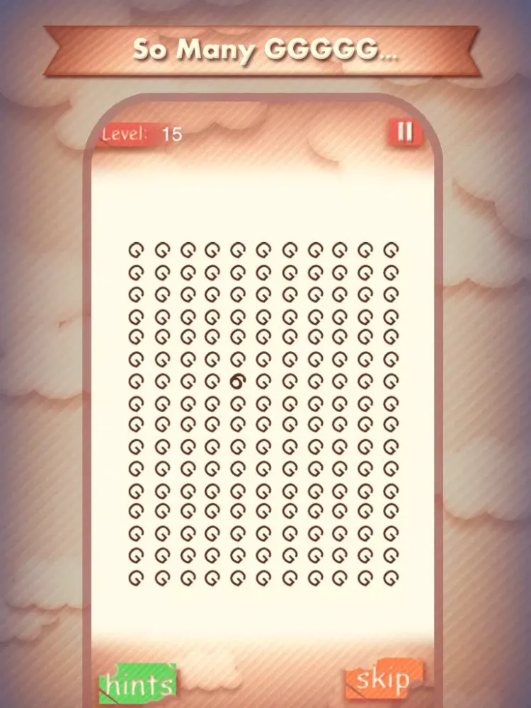 Скриншоты Dif. - Find different letters shapes and pictures iPad 
