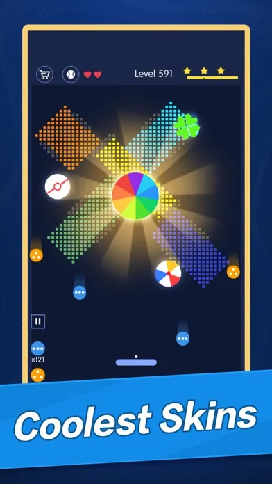 Screenshot di Break Bricks - physics balls
