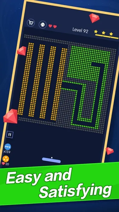 Screenshot di Break Bricks - physics balls