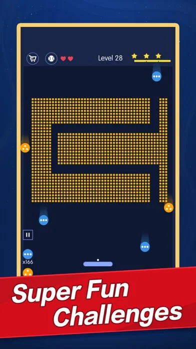 Screenshot di Break Bricks - physics balls