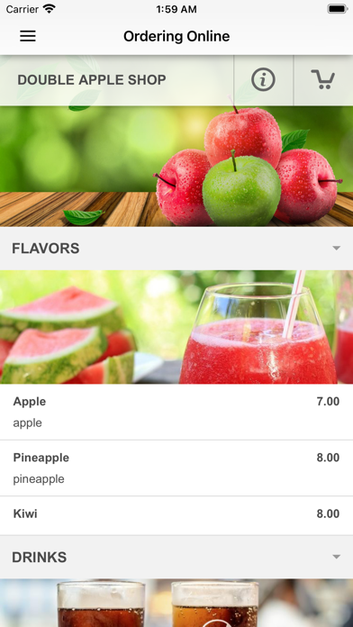 Tangkapan skrin Double Apple
