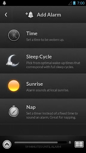 Ảnh chụp màn hình của Alarm Clock by doubleTwist