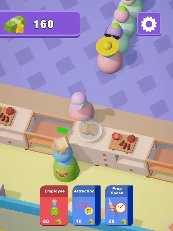 Capturas de tela do Tasty Rush iPad 