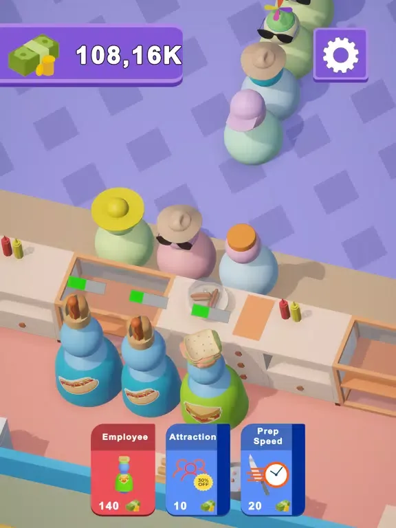 Capturas de tela do Tasty Rush iPad 