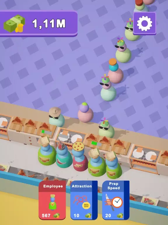 Capturas de tela do Tasty Rush iPad 