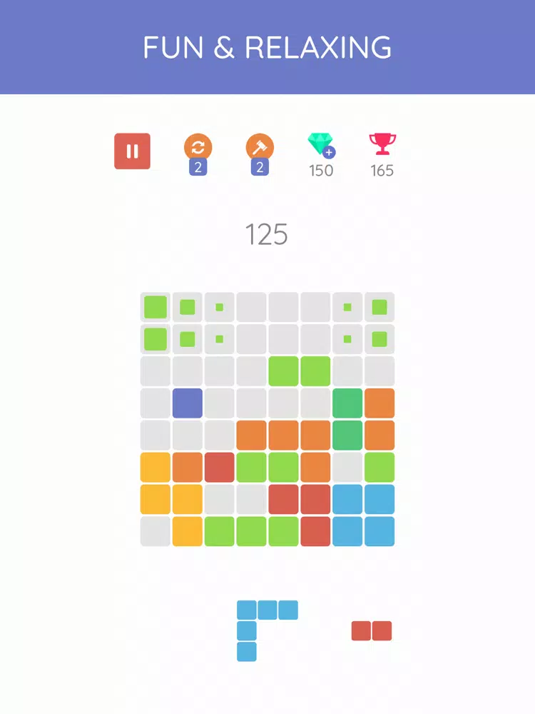 JellyBlocks: Block Puzzle Game iPad  스크린샷