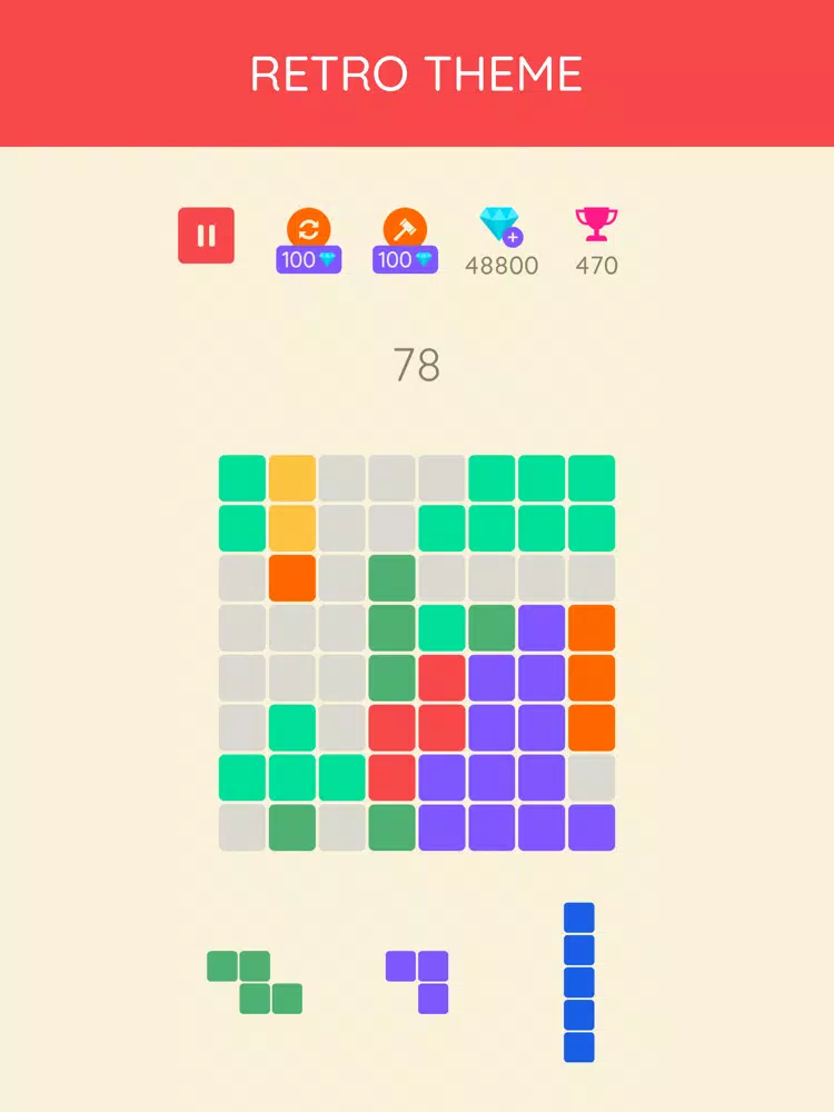 JellyBlocks: Block Puzzle Game iPad  스크린샷