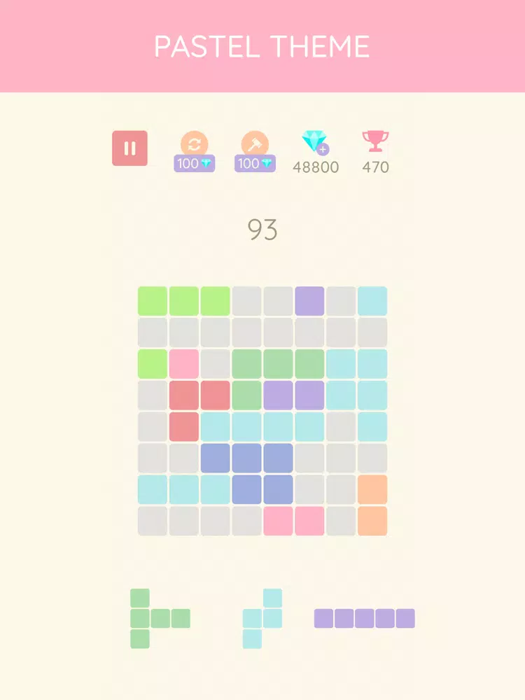JellyBlocks: Block Puzzle Game iPad  스크린샷