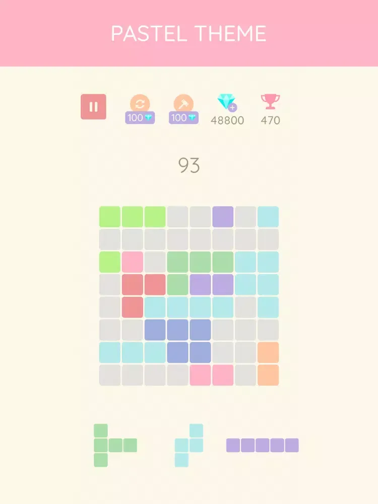 Screenshot di JellyBlocks: Block Puzzle Game iPad 