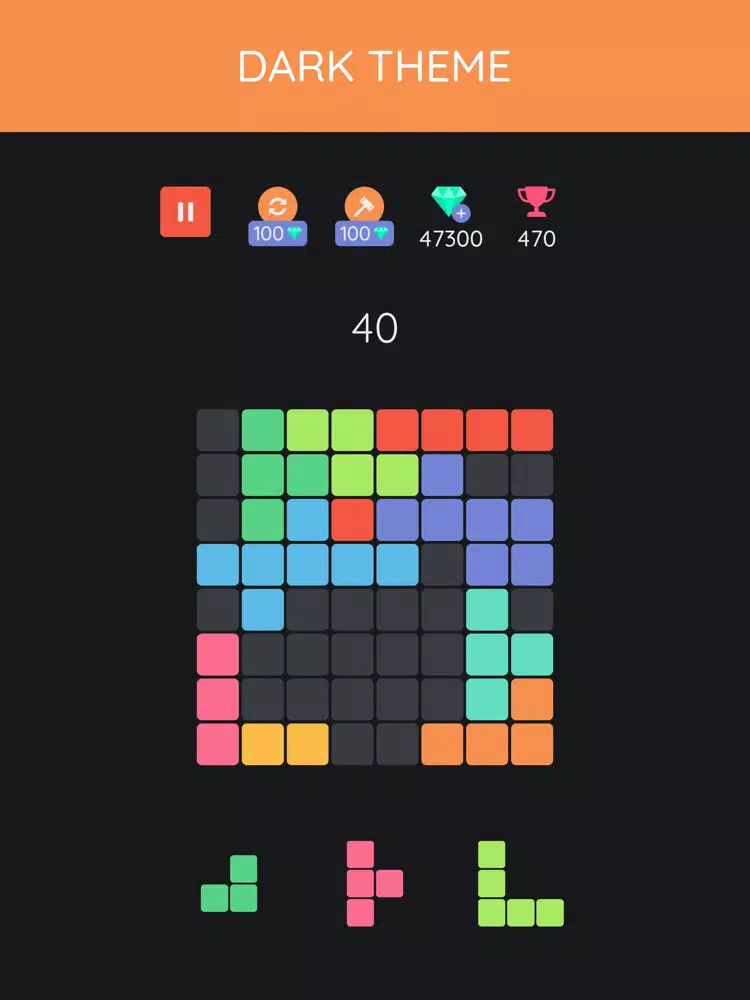 JellyBlocks: Block Puzzle Game iPad  스크린샷