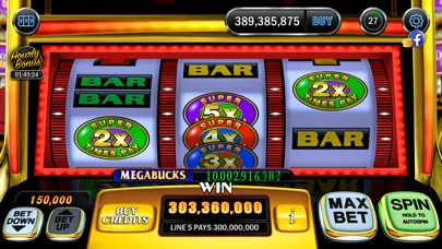 Capturas de tela do DoubleDown Classic Slots