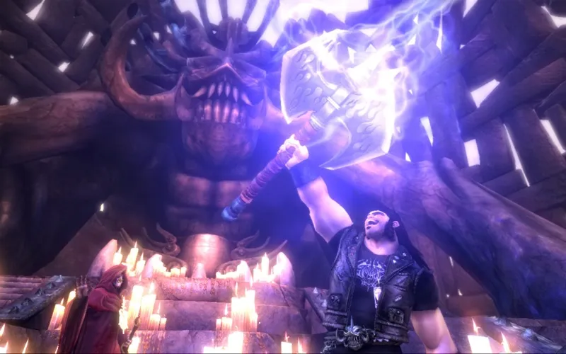 Tangkapan skrin Brütal Legend