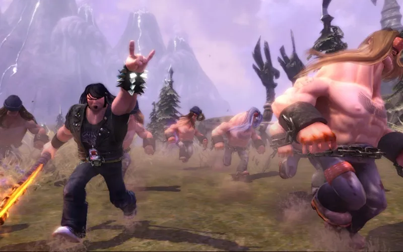 Tangkapan skrin Brütal Legend