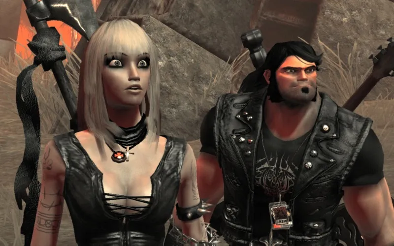 Tangkapan skrin Brütal Legend