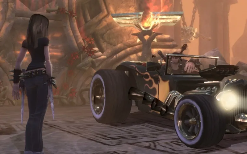 Tangkapan skrin Brütal Legend
