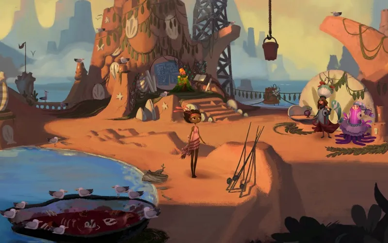 Screenshot di Broken Age