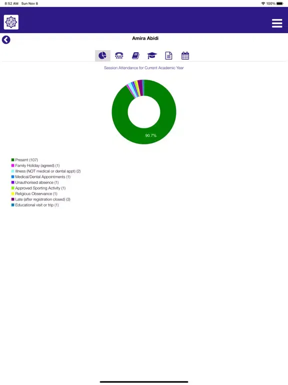 ภาพหน้าจอของ Jeddah Private School iPad 