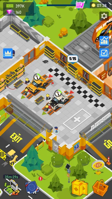 Captures d'écran de Idle Car Care