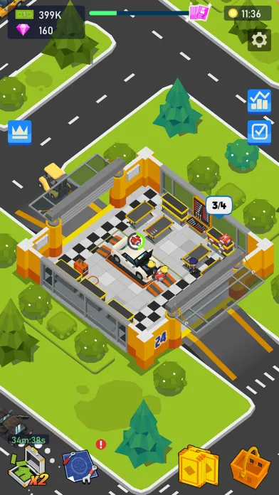 Captures d'écran de Idle Car Care