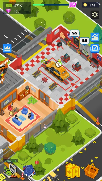 Captures d'écran de Idle Car Care