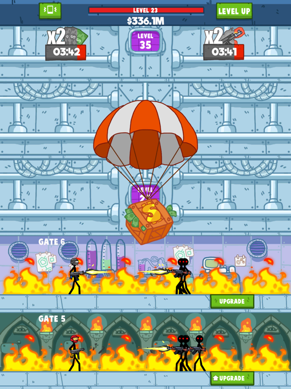 Zrzuty ekranu Idle Stickman iPad 