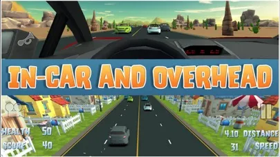Captures d'écran de 3D Car Racer Skill Driving - Fast Interior Real Simulation Free Games
