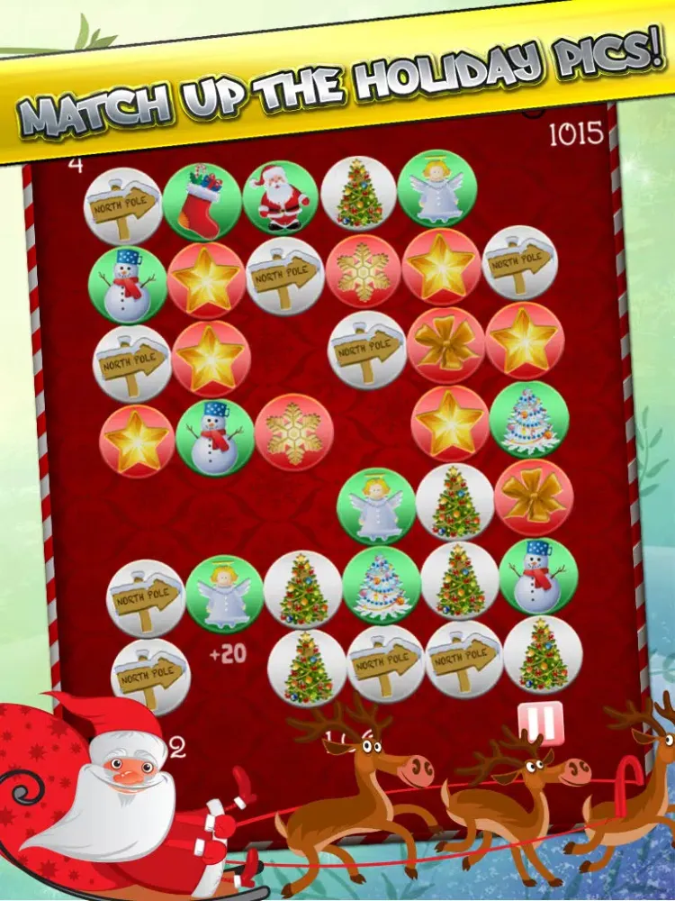 Скриншоты A Big Christmas Puzzle Tap Free Game - Match and Pop the Holiday Season Pics iPad 