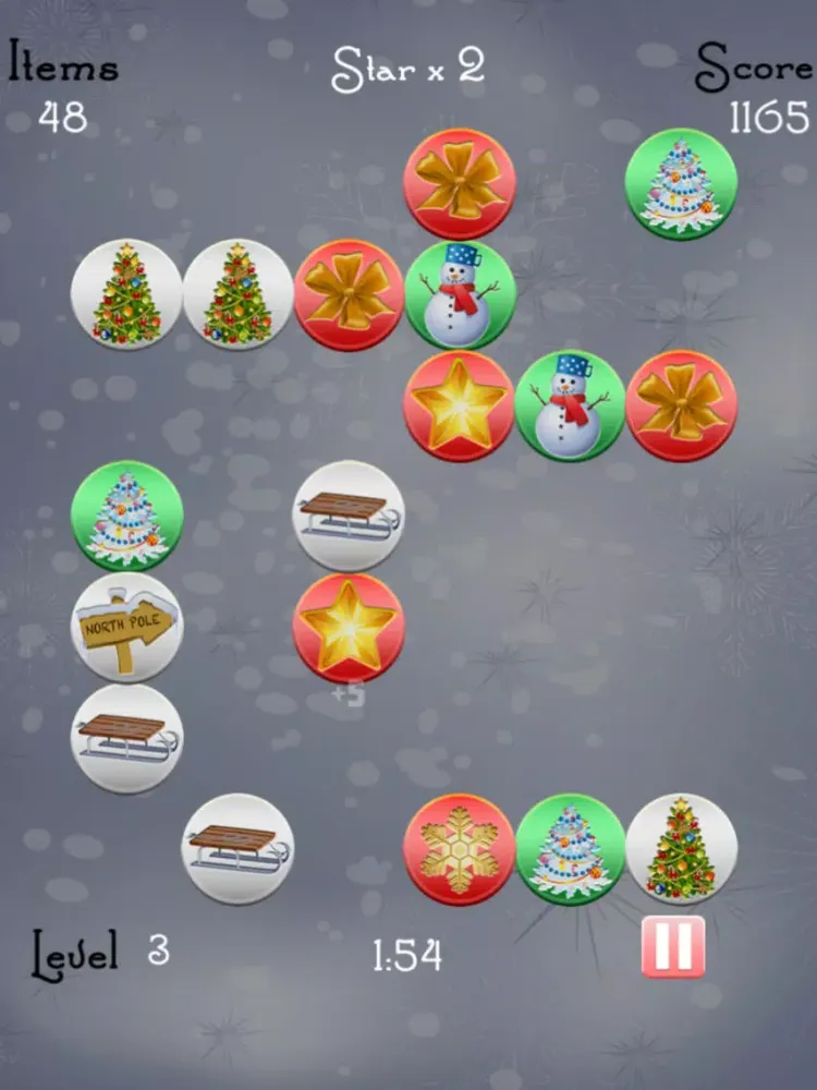 Скриншоты A Big Christmas Puzzle Tap Free Game - Match and Pop the Holiday Season Pics iPad 