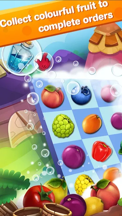 Zrzuty ekranu Hungry Fruit Bear Harvest Blast Matching Puzzler Games Free