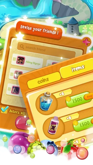Zrzuty ekranu Hungry Fruit Bear Harvest Blast Matching Puzzler Games Free