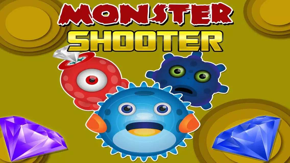 Captures d'écran de A Monster Match Three Gem Blaster Blitz