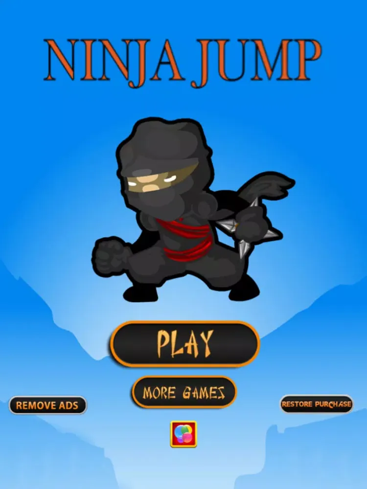 Captures d'écran de Ninja Mega Sky Jump - Endless Kung Fu Jumping Free Game iPad 