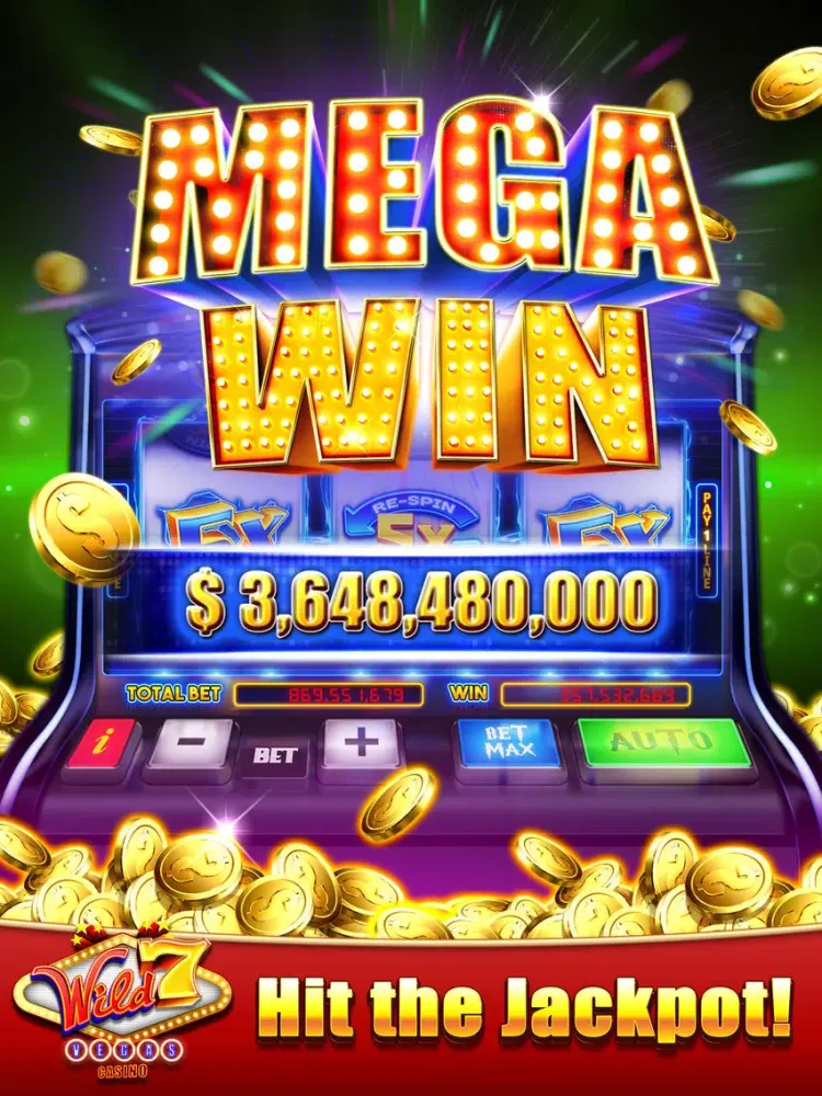 Slots - Wild7 Vegas Casino iPad  Ekran Görüntüleri