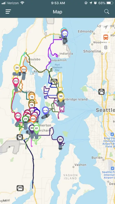 Kitsap Transit Tracker স্ক্রিনশট