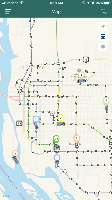 Capturas de pantalla de City of La Crosse MTU