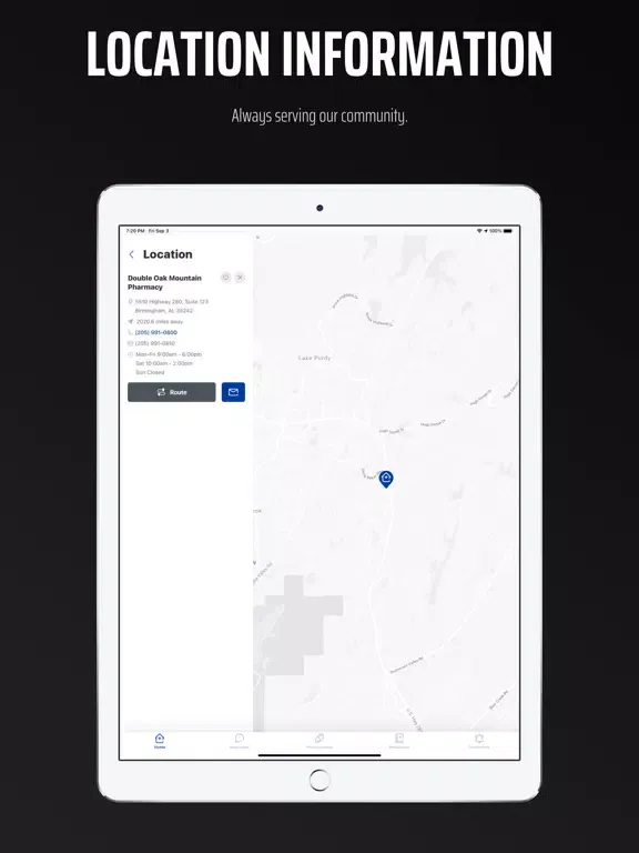 Double Oak Mountain Pharmacy iPad 应用截图