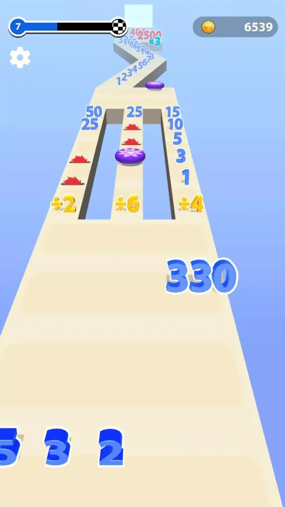 Numbers. Run & Merge Master 3D Ekran Görüntüleri