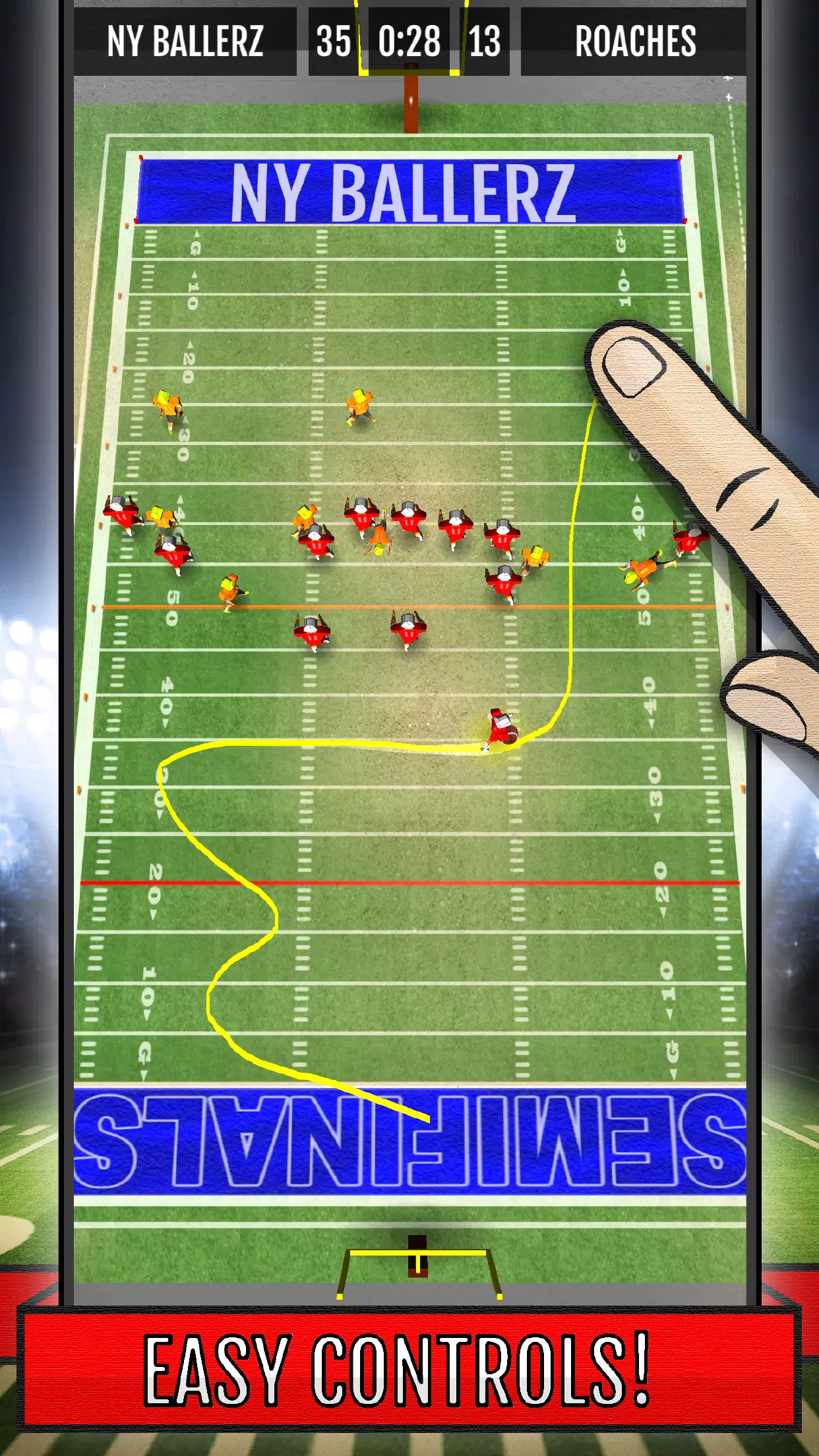 Capturas de pantalla de Ted Ginn: Kick Return Football