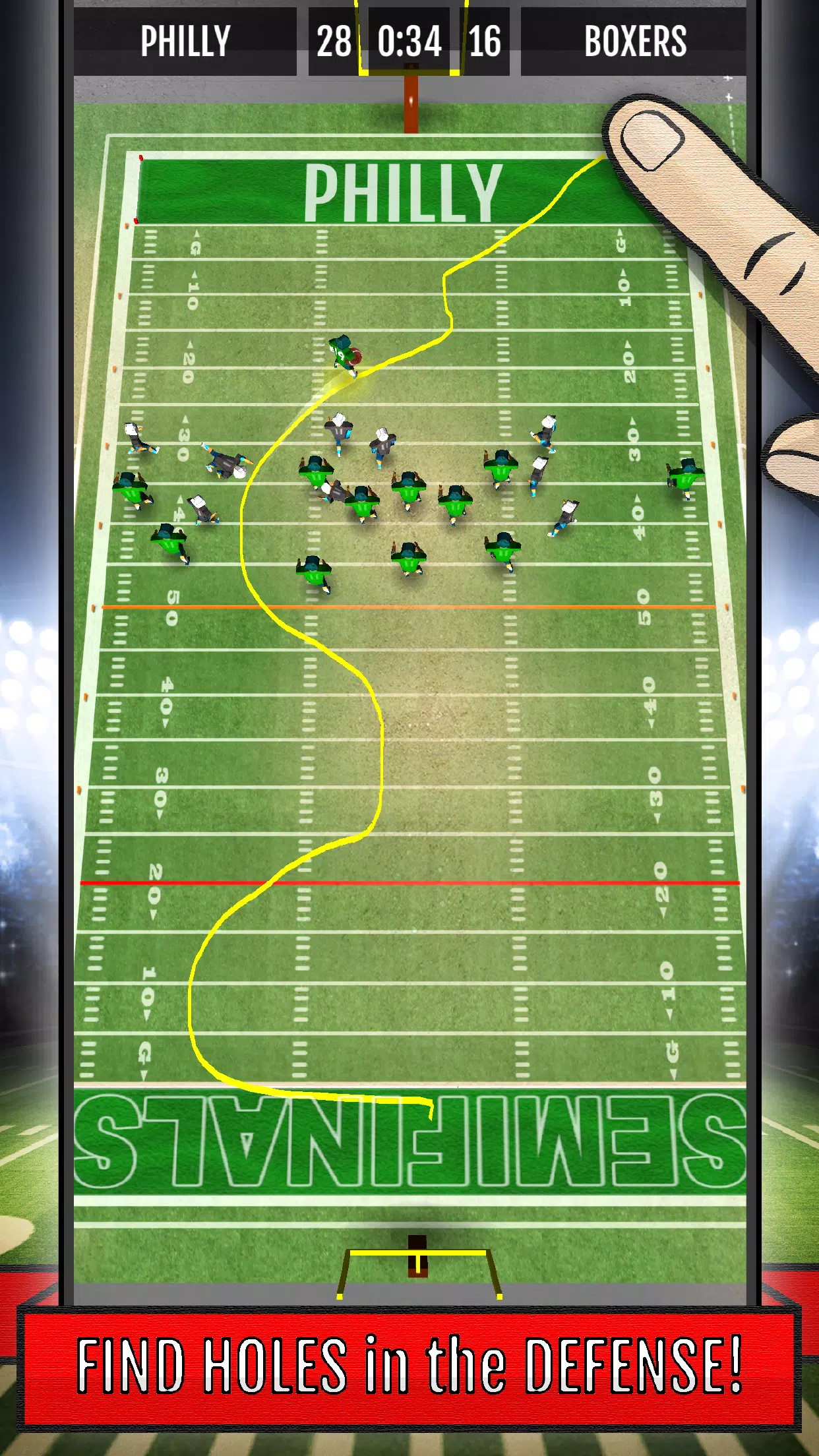 Capturas de pantalla de Ted Ginn: Kick Return Football
