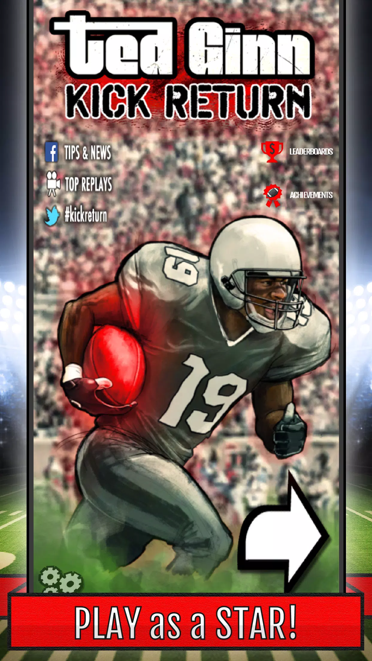 Capturas de pantalla de Ted Ginn: Kick Return Football