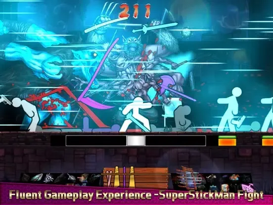 Capturas de tela do One Finger Death Punch II iPad 
