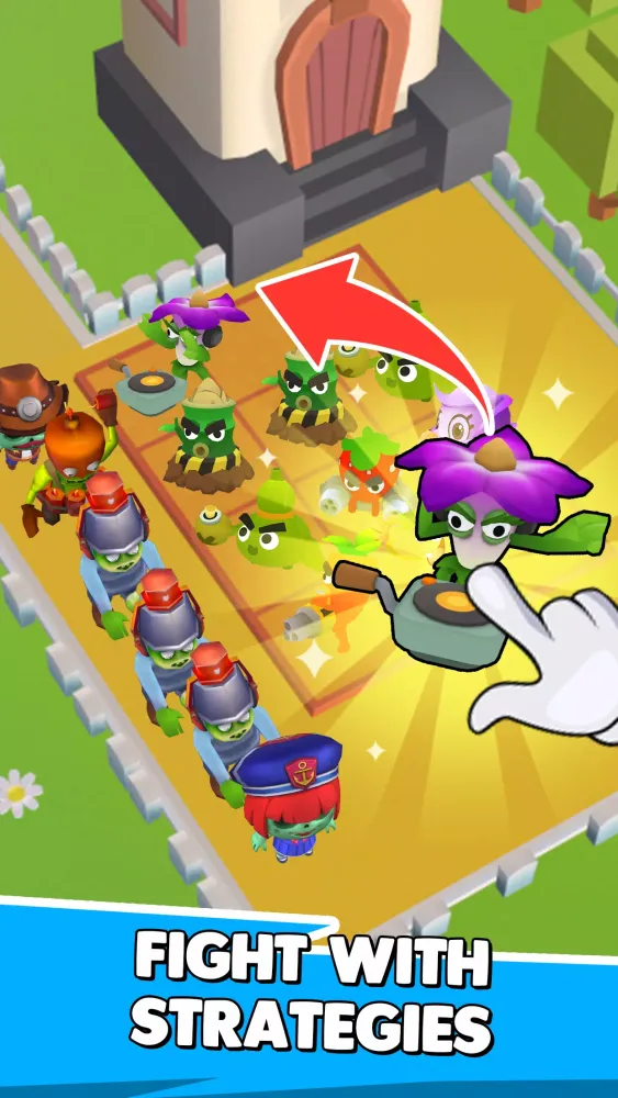 Merge Plants Defense 3D Screenshots