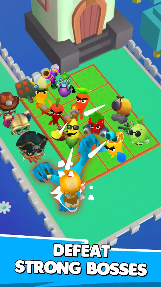 Merge Plants Defense 3D Screenshots