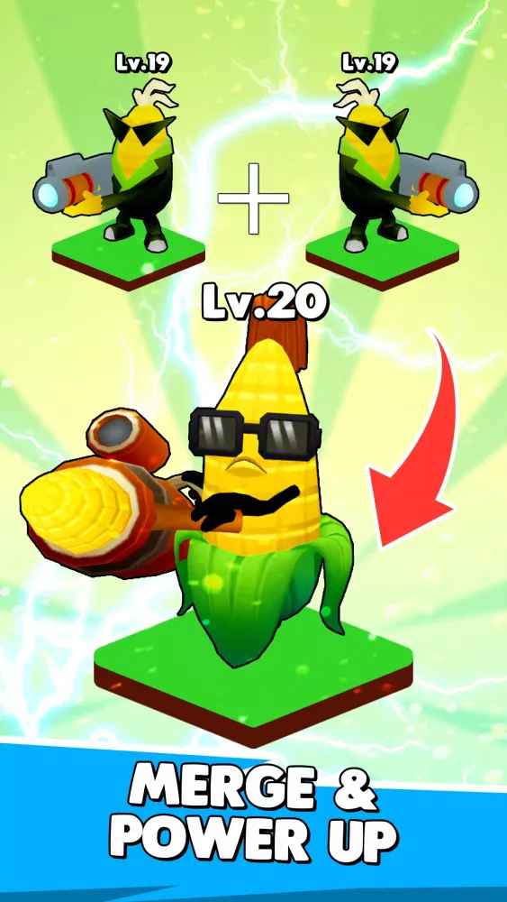 Merge Plants Defense 3D Screenshots