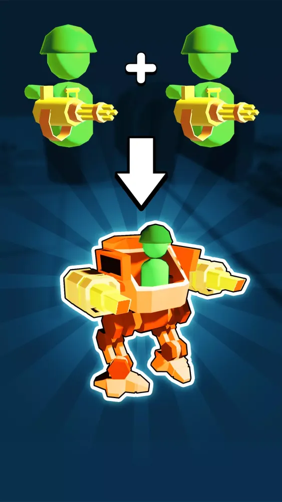 Toy Army: Tower Merge Defense应用截图