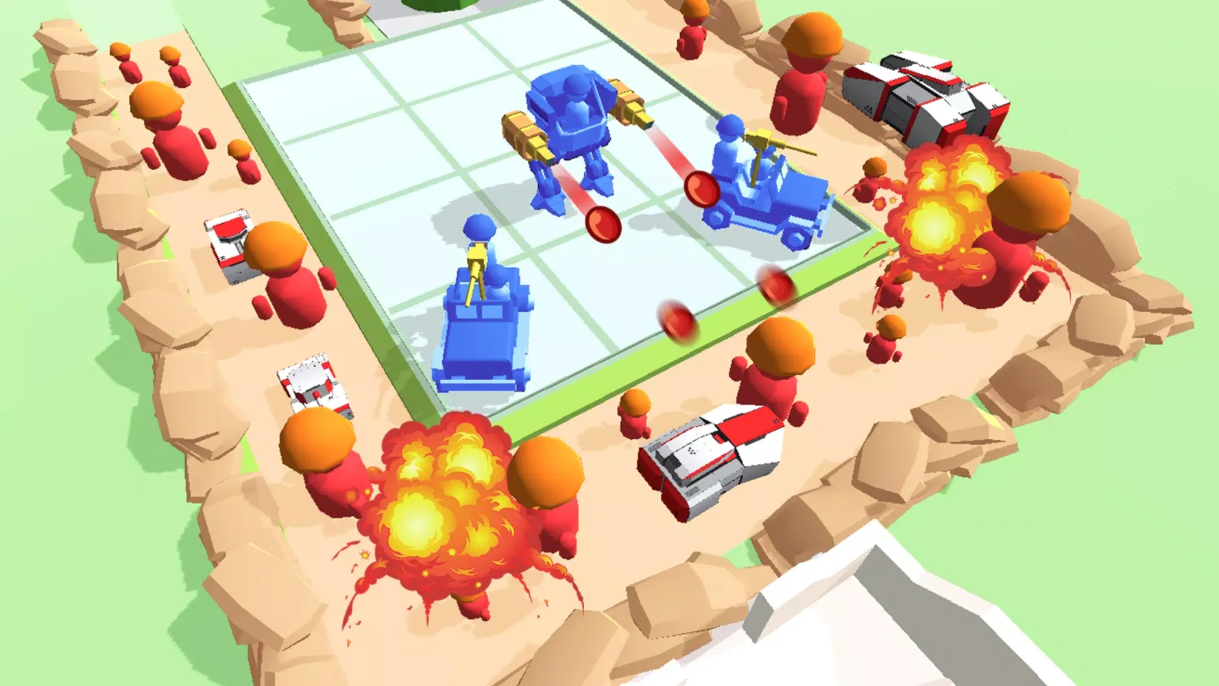 Toy Army: Tower Merge Defense应用截图