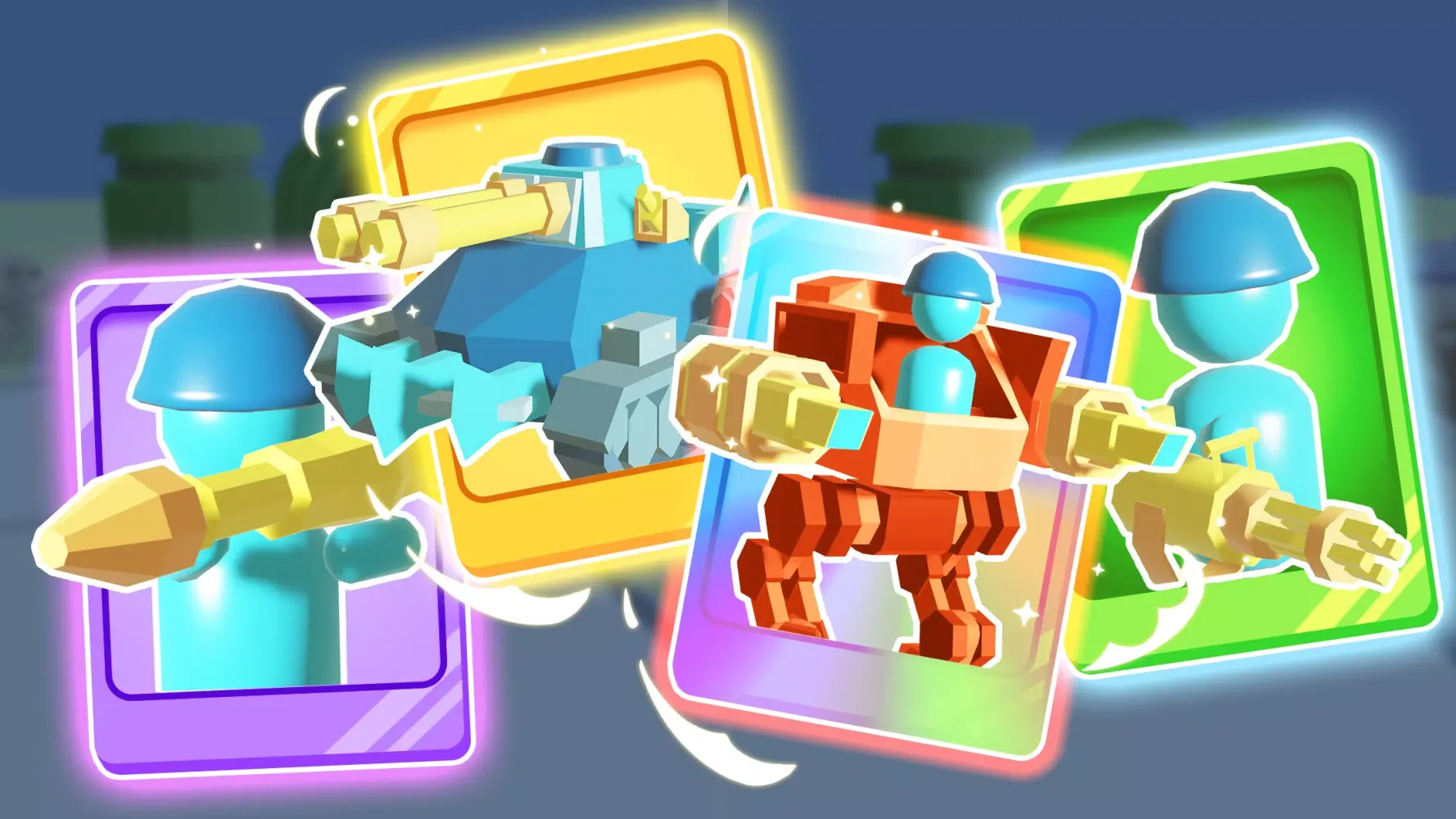 Toy Army: Tower Merge Defense应用截图