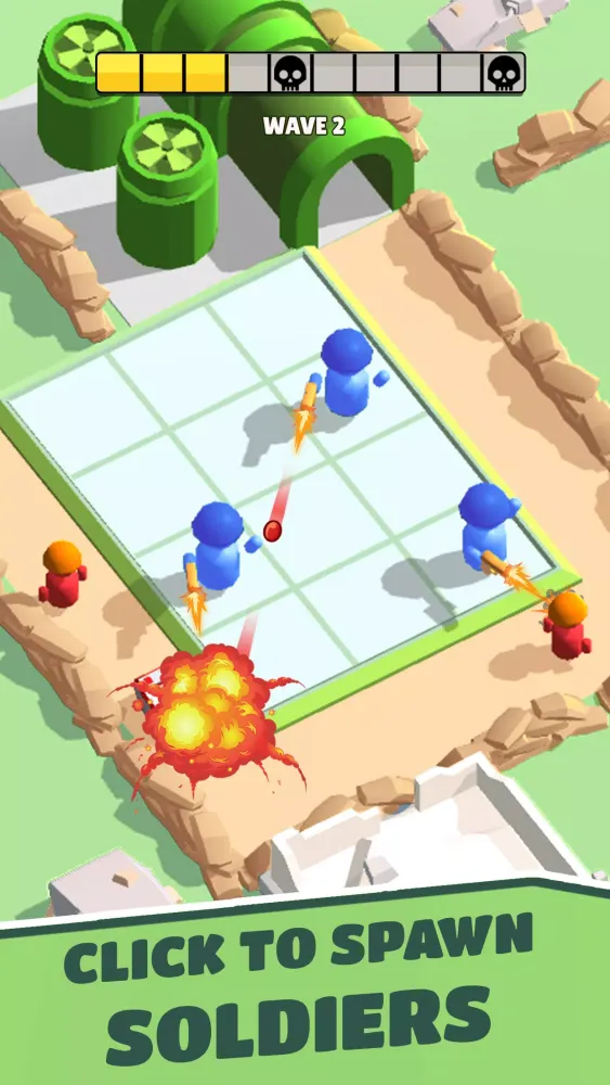 Toy Army: Tower Merge Defense应用截图
