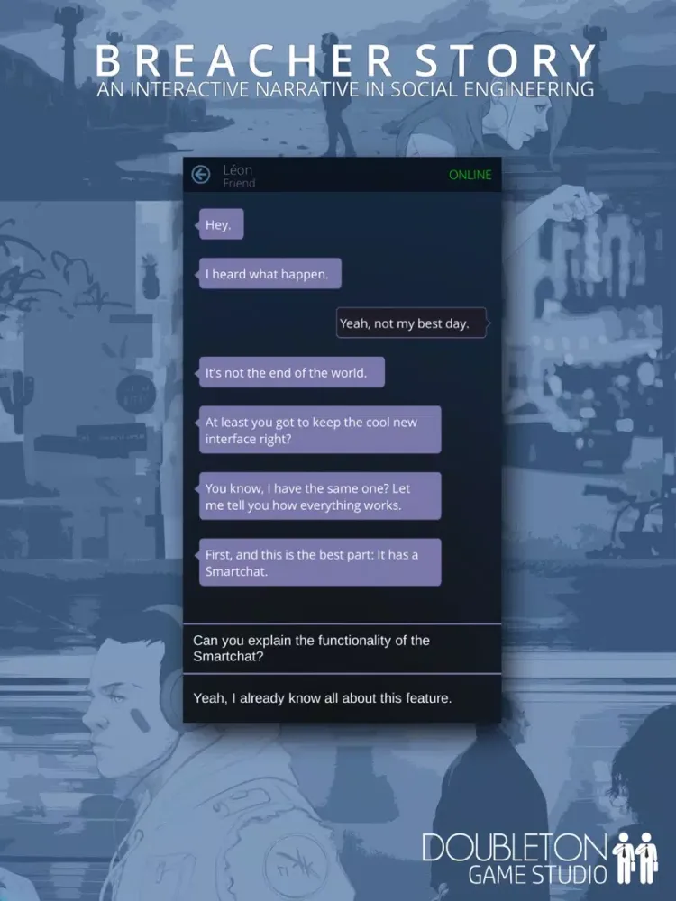 Tangkapan layar Breacher Story iPad 